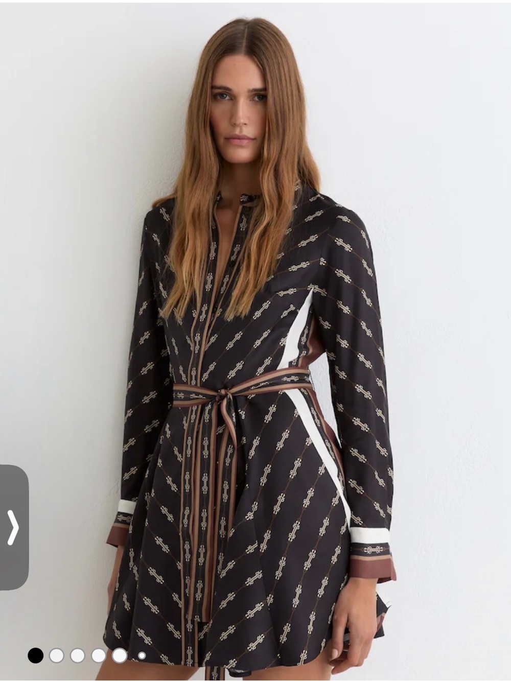 REISS Nina Black Dress